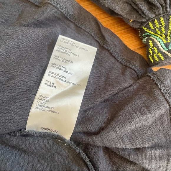 Free People Much Love Mini Dress Tunic Top - Picture 10 of 16